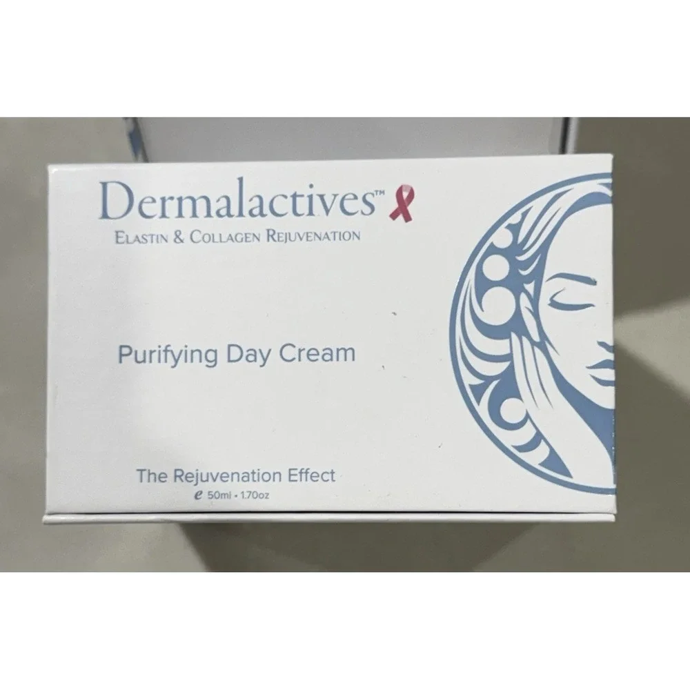 DERMALACTIVES Purifying Day Cream Elastin & Collagen Rejuvenation‎  1.7 oz 50 mL